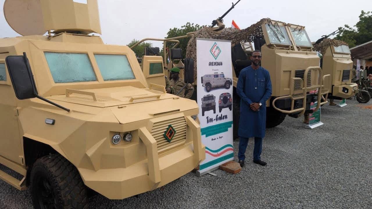 Une entreprise nigérienne dévoile son nouveau blindé conçu PAR et POUR le Sahel